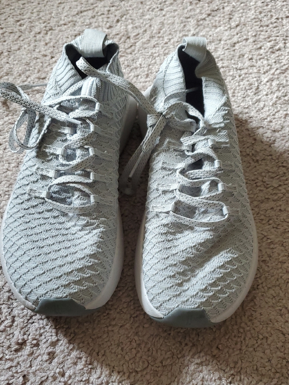 NOBULL Light Gray Knit Slip-On Sneakers